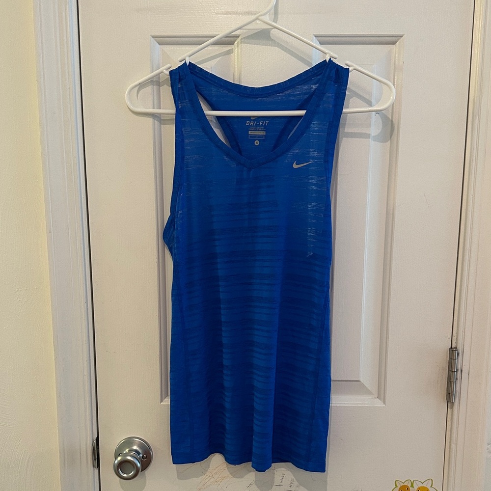 Nike Royal Blue Athletic Tank - Barely Worn